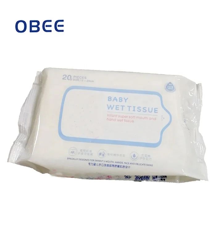 
80 sheets Non-woven organic personal care wet wipes for houseplants 