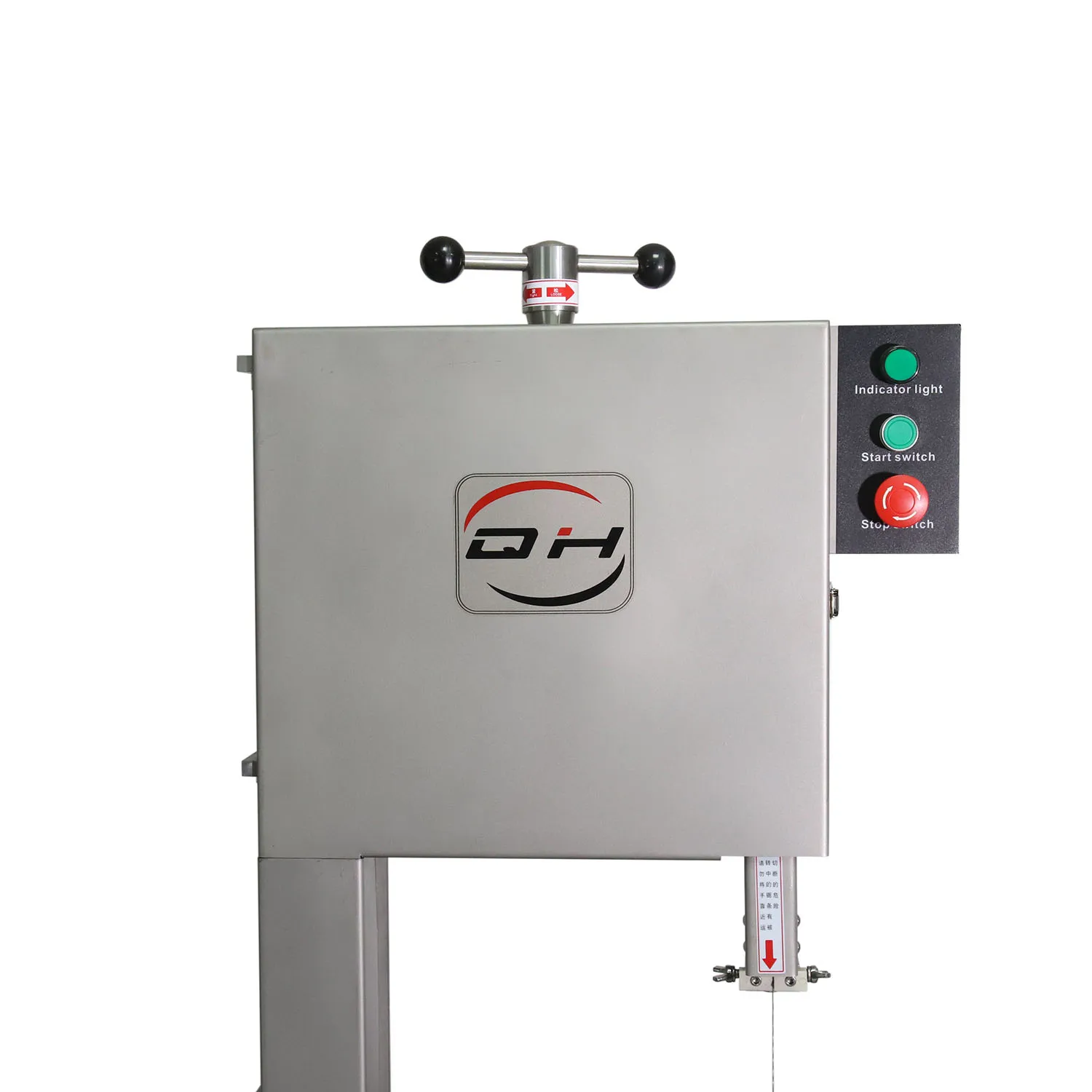 350mm Vertical SS304 Frozen Fish Slicer Chicken Cutting Machine Manufacturers Top Band Saw Cow Pork Poultry Meat Cutting Machine