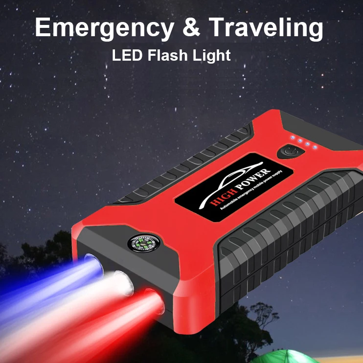 20000mah 12V Portable Automotive Car Battery Charger Car Power Bank Battery Charger Car Starter Capacitor Battery