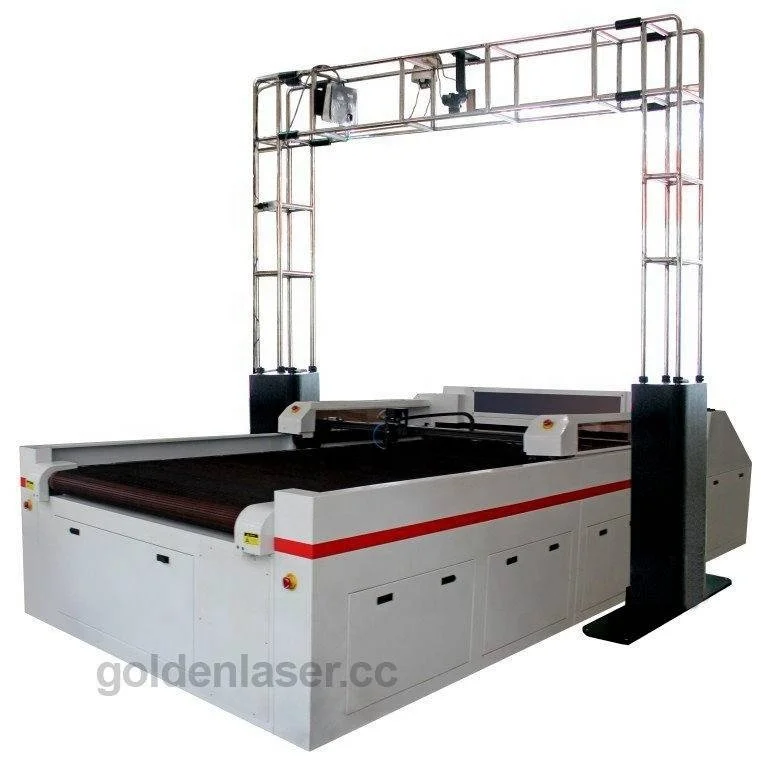 Auto Feeding Intelligent Embroidery Textile Leather Wool Felt Cotton Fabric Laser Cutting Machine