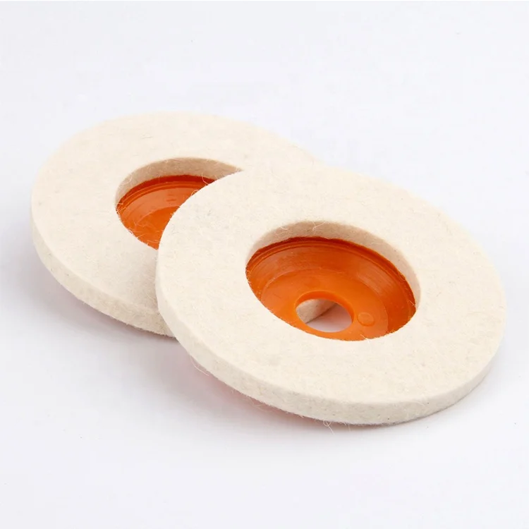 
Natural Wool felt wheel for polishing 