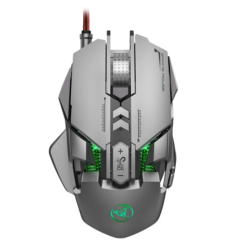  Программируемая Механическая игровая мышь BUBM 7D 6400 DPI