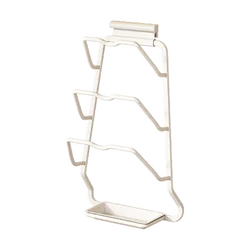 Wall Mounted Self Adhesive Kitchen Organizer Box Convenient and Easy Mount Pot Lid Bearing Rack