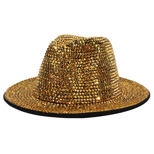 New Arrival Adult Unisex Jazz Hat Party Dancing Fashion Fedora Hats Wide Brim Men