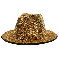 New Arrival Adult Unisex Jazz Hat Party Dancing Fashion Fedora Hats Wide Brim Men