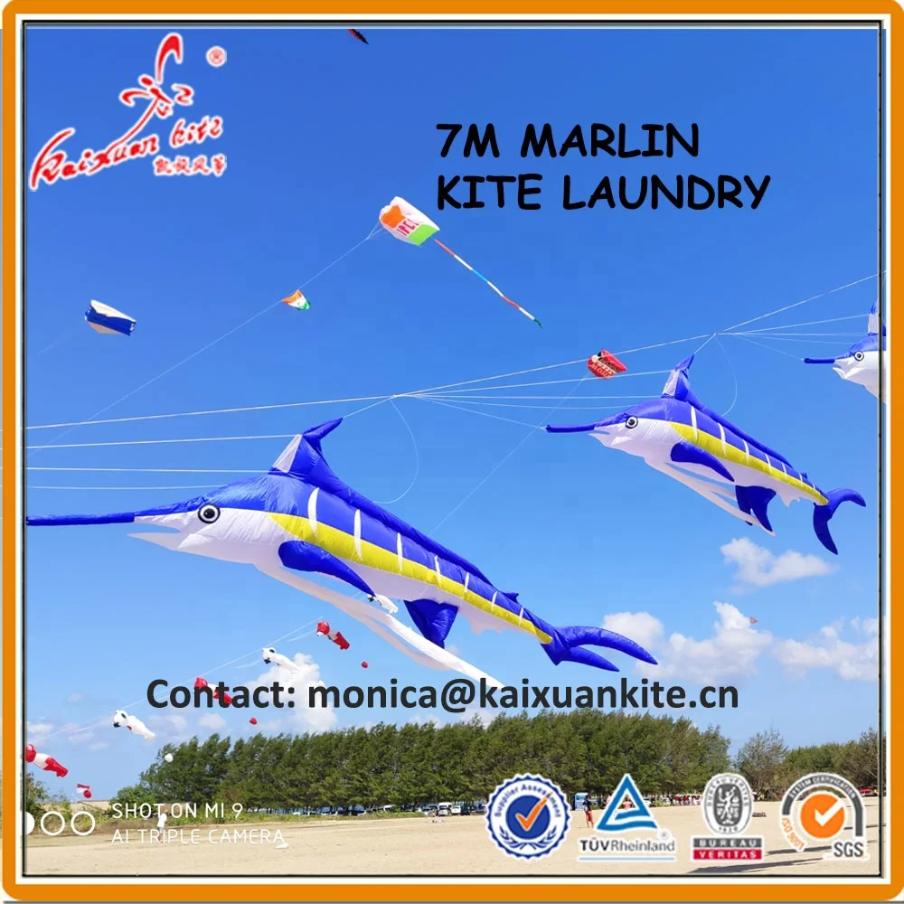 7 м воздушный змей Blue Marlin из Weifang