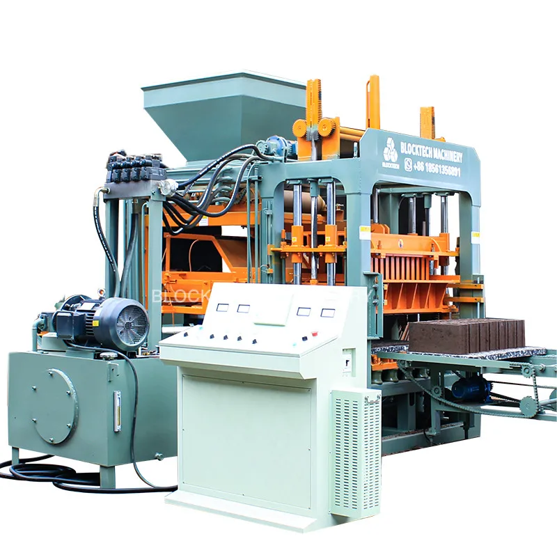 Turkish Fly Ash Brick Hollow Hydraulic Cement Block Making Machine QTJ4-18 Paving Machine/sand Lime Plant