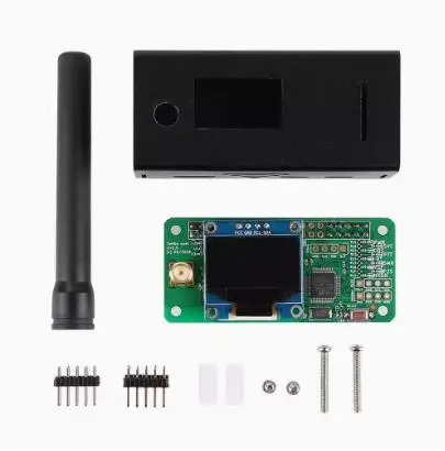 Антенный алюминиевый корпус ooled MMDVM Поддержка точки доступа DMR P25 YSF DIY для Raspberry Pi-Zero 3 3B +
