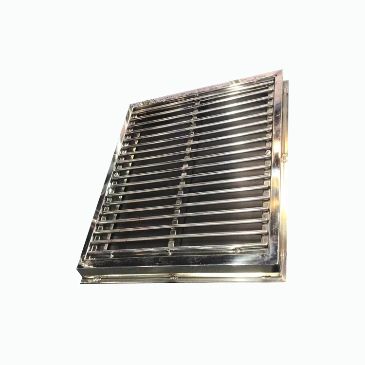 Factory custom size   pool grating  stainless steel 304  swimming  overflow grille length 1meter