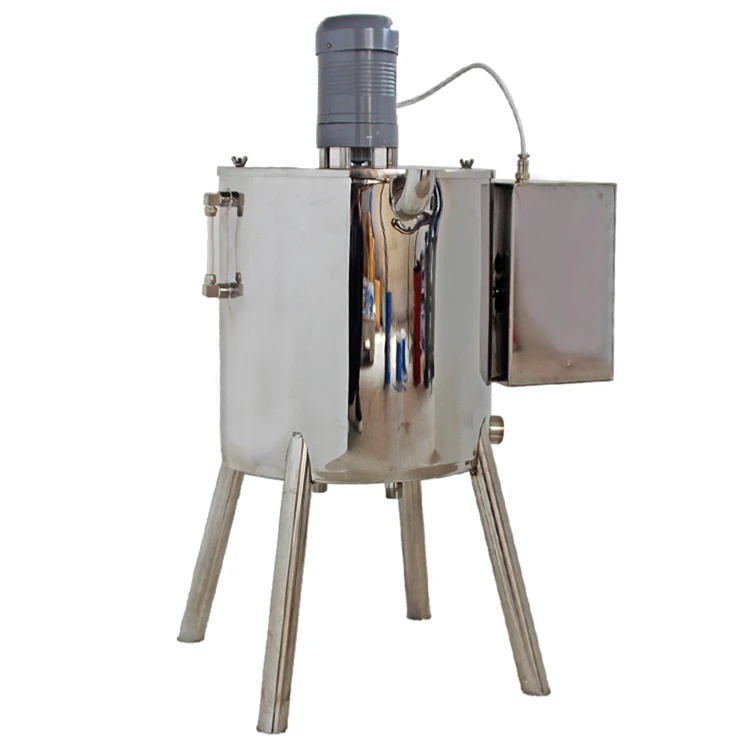 YTK-C700 15L/30L Heating Mixing Machine Lipstick semi automatic Filiing Machine Stirring Filling Machine