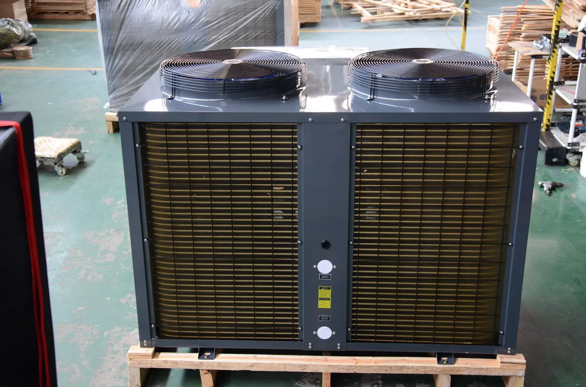 High Qualiglasst Selling Commercial Air Source Heat Pump High Temperature Heat Pump Monoblock Street Electric Swimming Pool R22