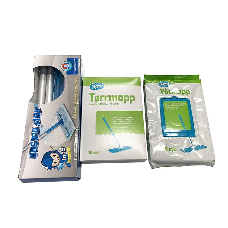 Microfiber Mop Pads Flat Mop Refill Replacement Heads Wet/Dry Floor Mopping Pads