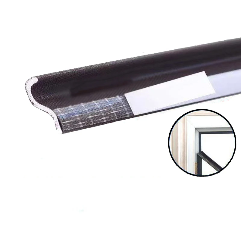 Doors and Windows Polyurethane extruded sealing profile PU foam rubber strip windproof cold noise insulation extrusion gasket