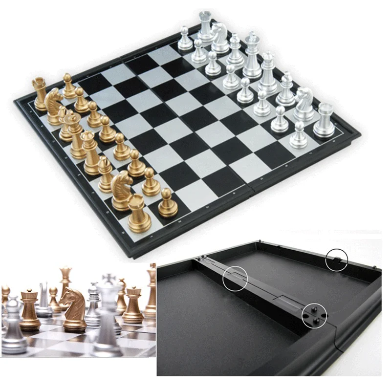 wholesale custom  international chess game set with board With magnetism
