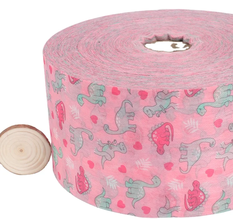 Рулон нетканого материала из полиэстера с прямой печатью от производителя по низким ценам