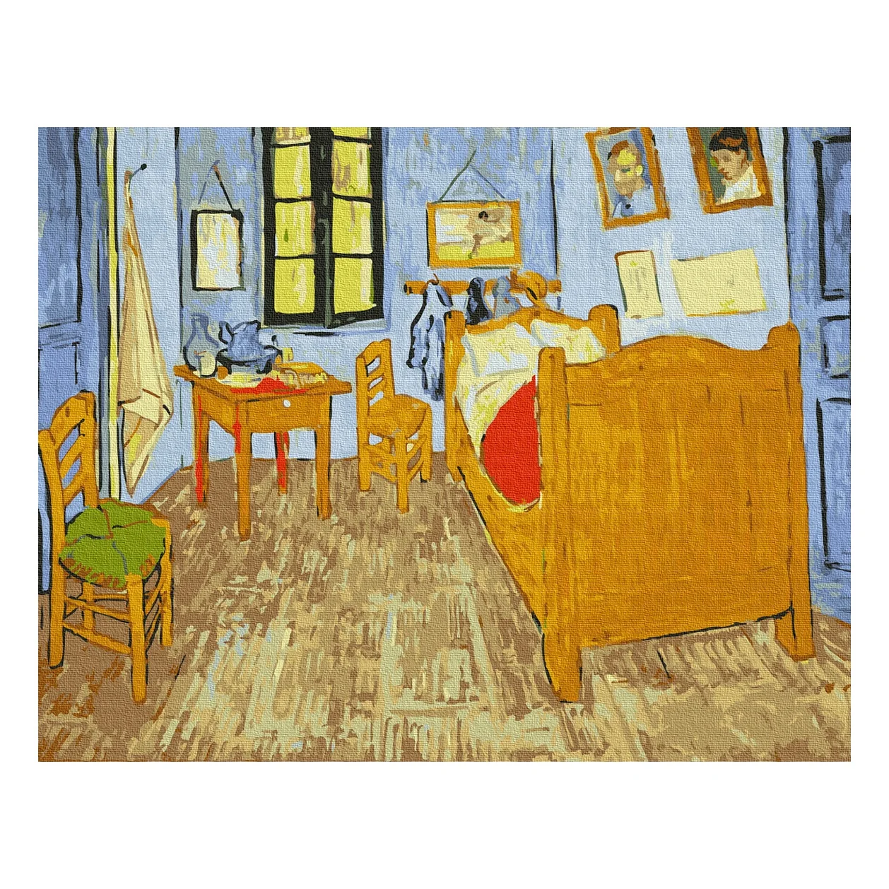 Famous abstract Style living room Canvas Oil Painting, 40*50 handmade painting by numbers, no faded canvas painting