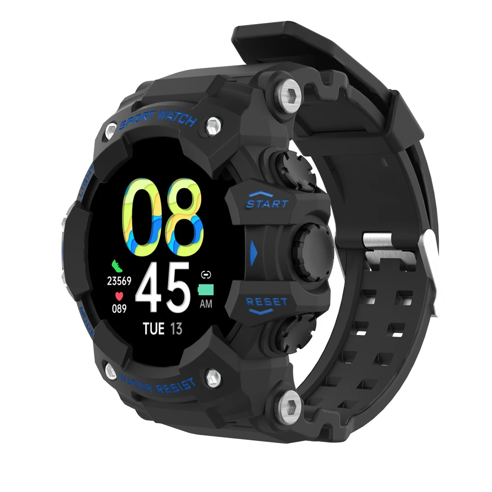 LC11 Smart Watches Round Touch Sports Smart Bracelet Screen 24 hour Heart Rate monitoring IP68 Waterproof Pedometer Smartwatch