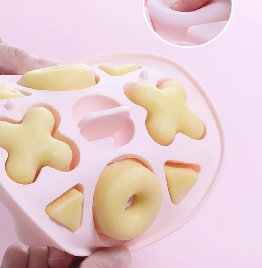 Custom Made Non-Stick Food Grade Silicone Molds for Chocolate Candy Jelly Cake Baking
