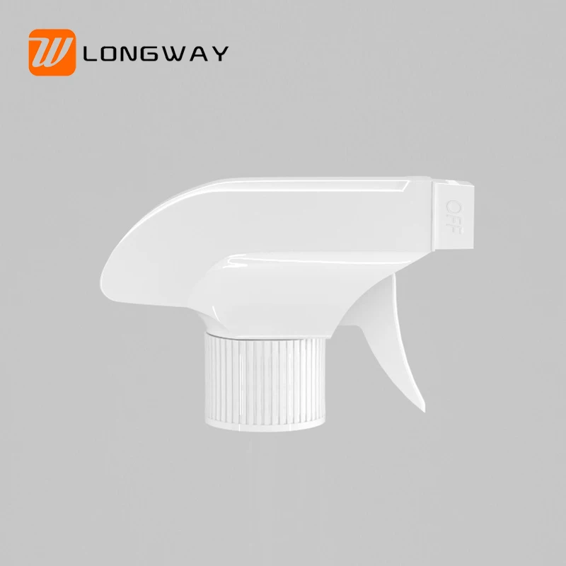 Wholesale white chemical 28/410 28mm plastic mini pump trigger foam sprayer with nozzle 28 410 for agricultural spray head china