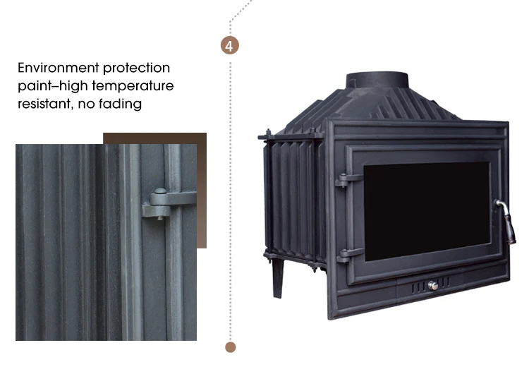 Manufacturer Supply 8kw Small Wood Pellet Stove Heater From China