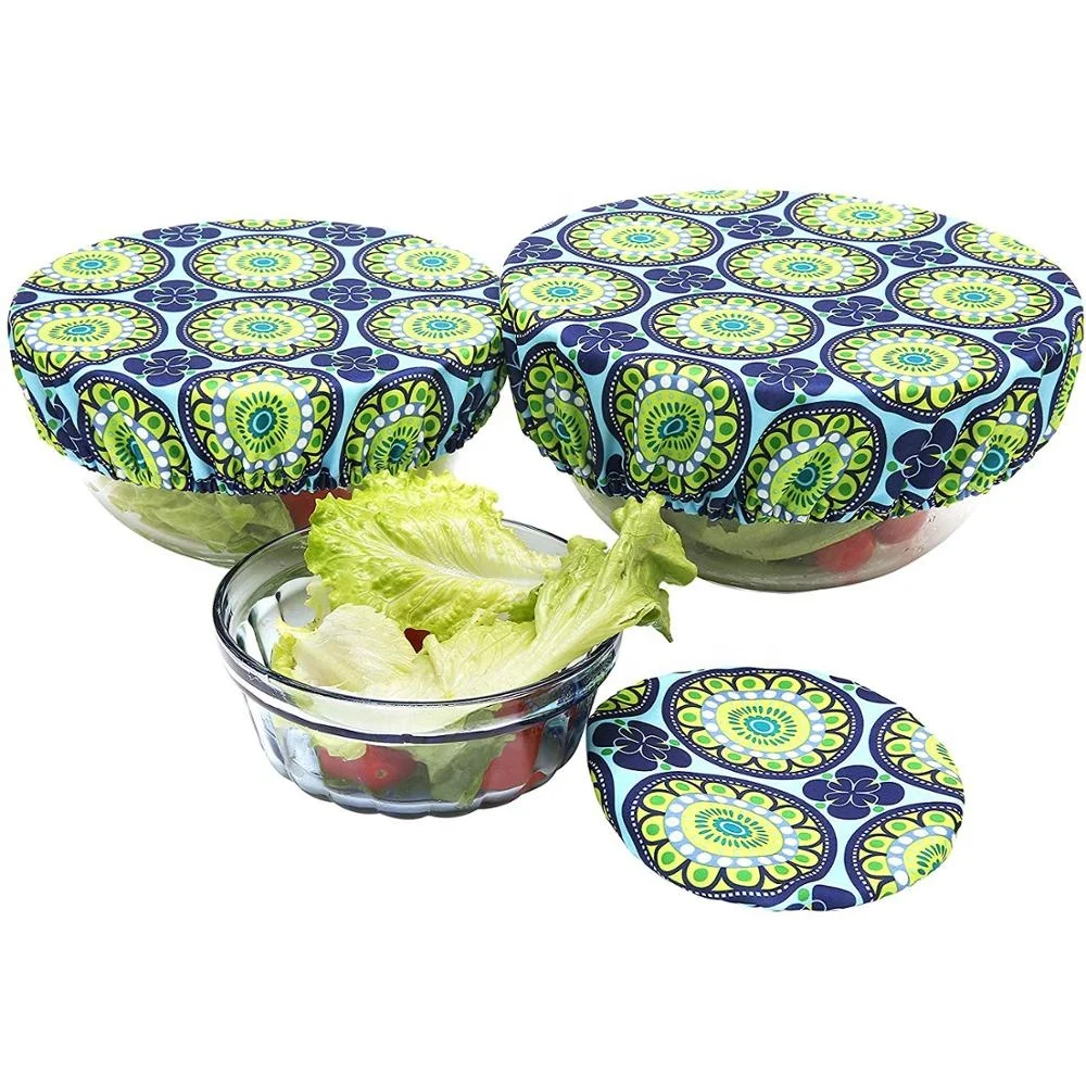 
New product Washable and Reusable Cotton Bowl Covers - Set of 3 