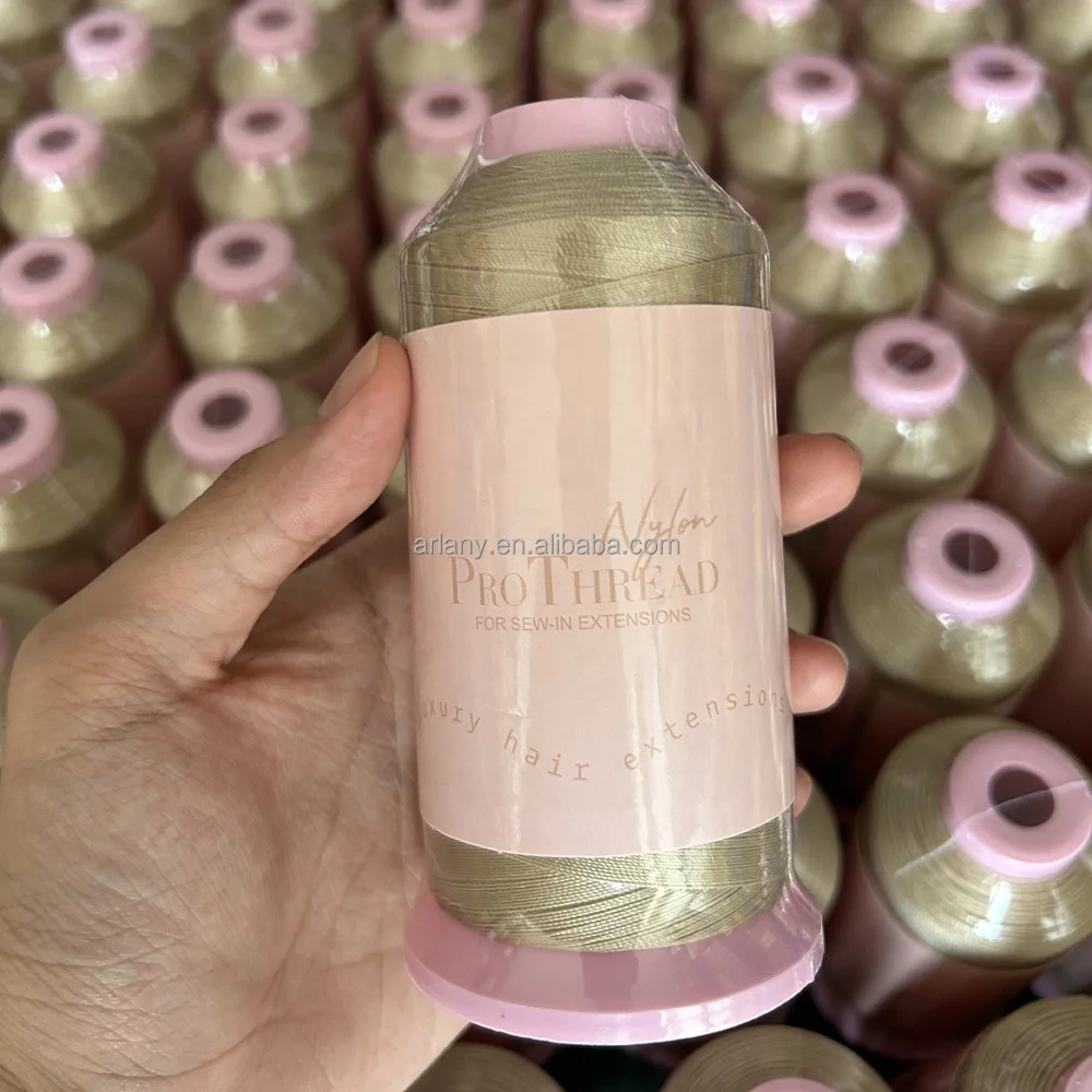 ARLANY Professional Nylon Pro Hair Extension Thread Nylon Wig Sewing Thread Nylon Bonded Weaving Thread