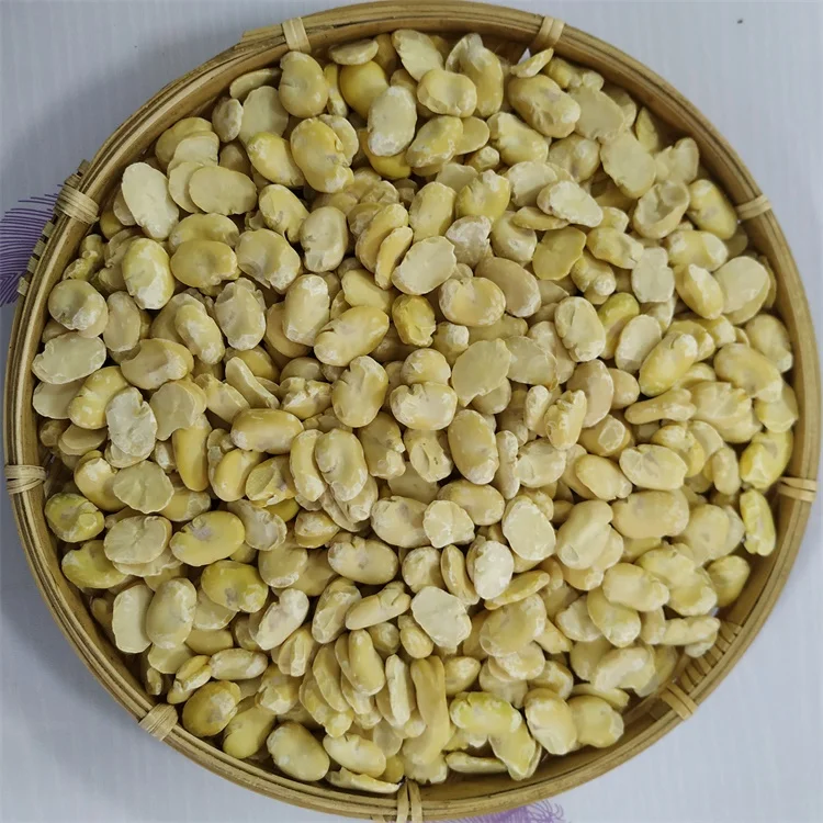 
High Quality Peeled Split Broad Beans Fava Beans Peeled By Machine 