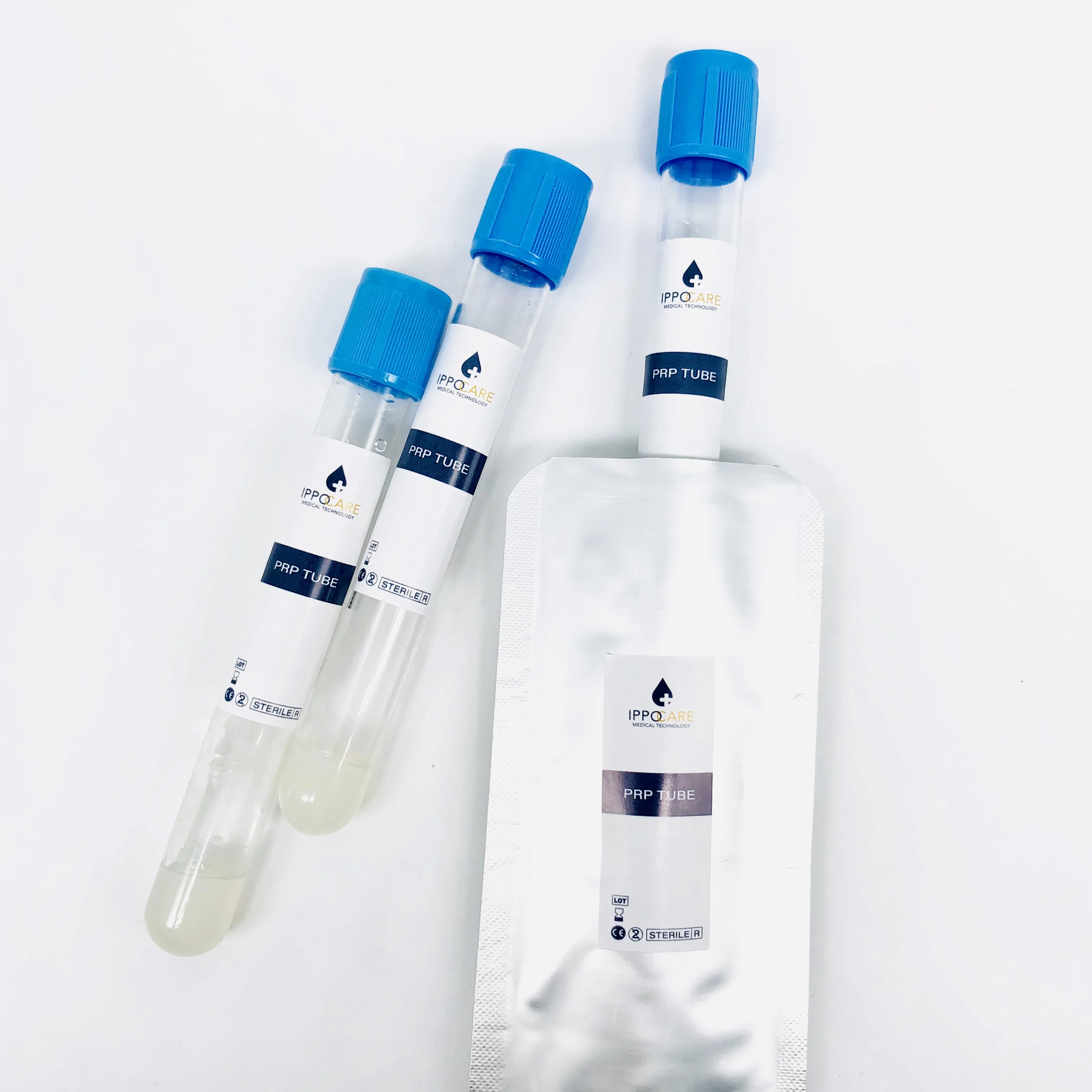 YIbote best selling 12ml disposable products with good quality prp tube for face and hair