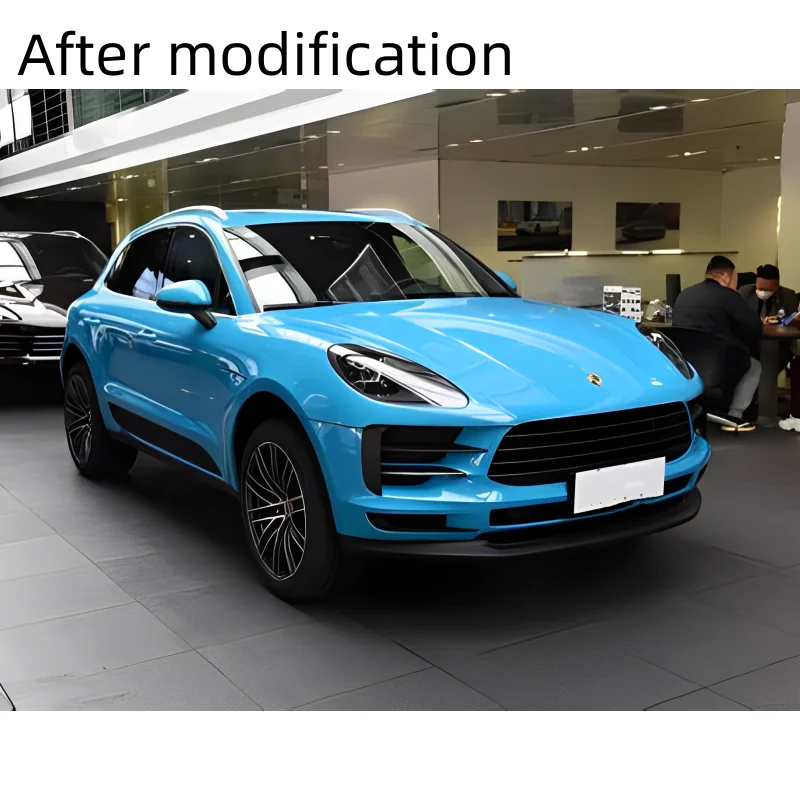Modified front bumper kit to fit for Porsche macan