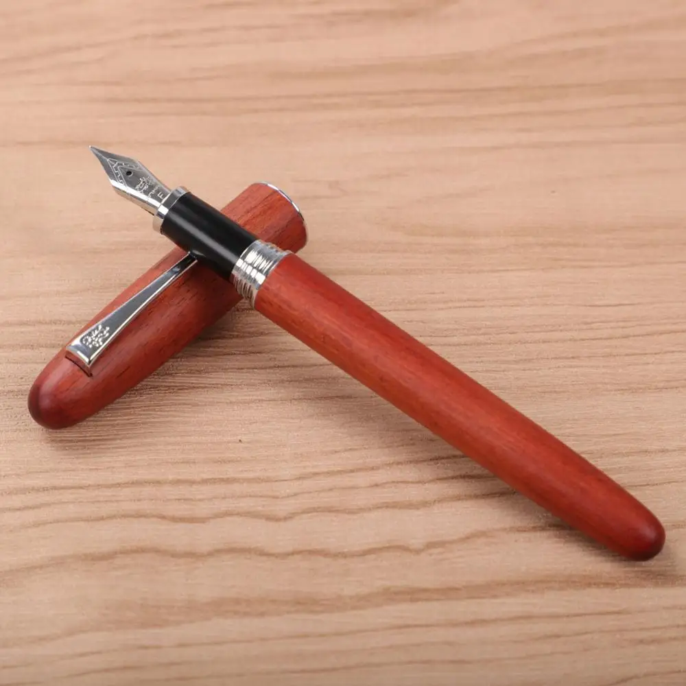 Shanghai JINHAO BRAND   9026 natural wood  fountain pen  factory outlet