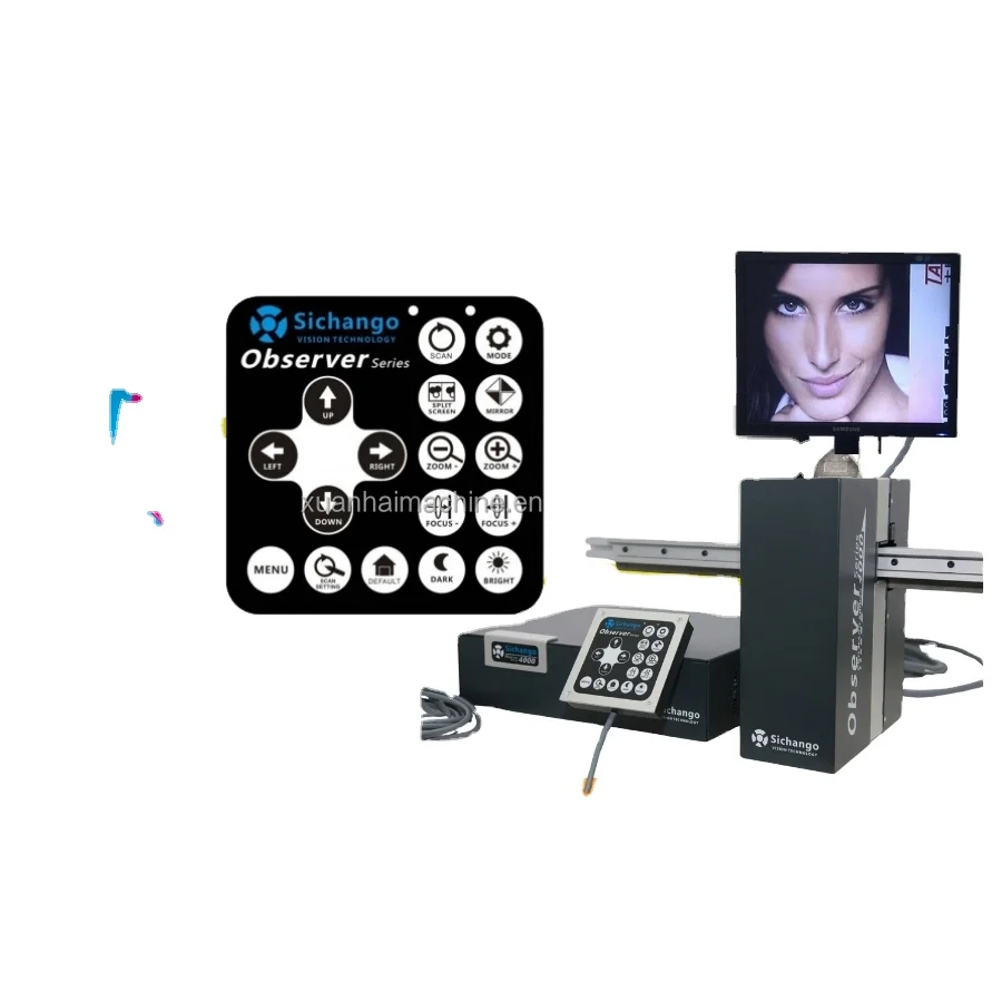 industrial quality control vision inspection camera system