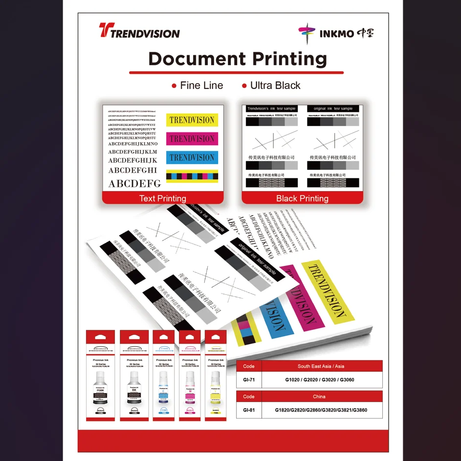 Dye or Pigment ink for Canon  water based pigment ink inkjet ink