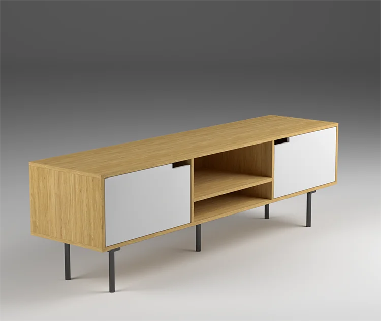 Factory Direct Supply Luxury Nordic Design Tableware Storage Cabinet Large Capacity Wood Dining Room Sideboard