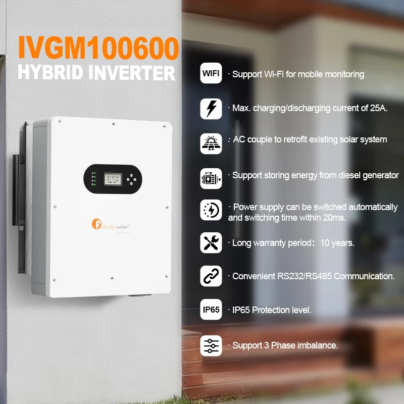 felicity solar price mppt solar charge controller inverter 10kva inverter with high voltage regulation