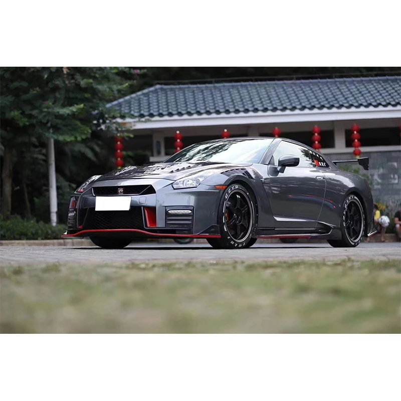 Runde Spot Supply Body Kit For Nissan GT-R 35 Upgrade Nismo Style Front Bumper Rear Bumper Side Skirt Spoiler