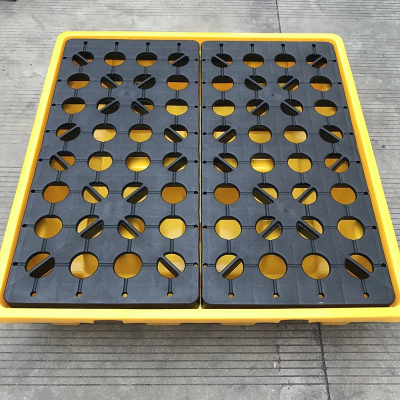 Съемный полиэтиленовый HDPE 4 барабана пластиковый ящик для сдерживания