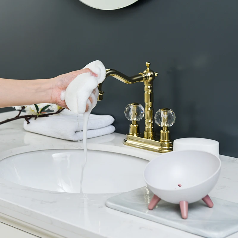 Wholesale portable practical storage kitchen bathroom sink plastic bar soap case box soap dish travel easy cleaning,drying soap