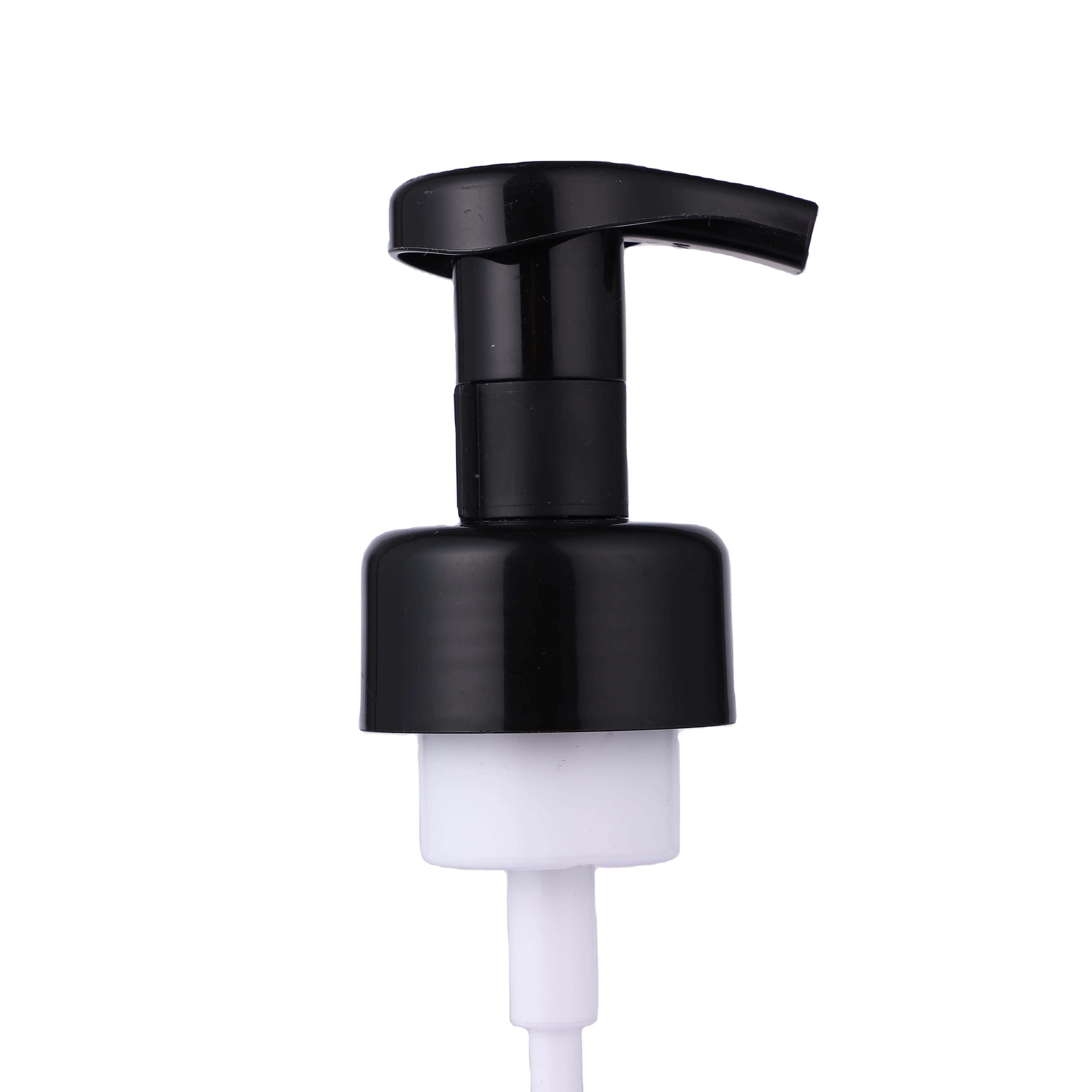 Customized Available Cosmetic Bottle Foaming Hand Soap Pump 43mm PP plastic hand Foam Pump Bottle