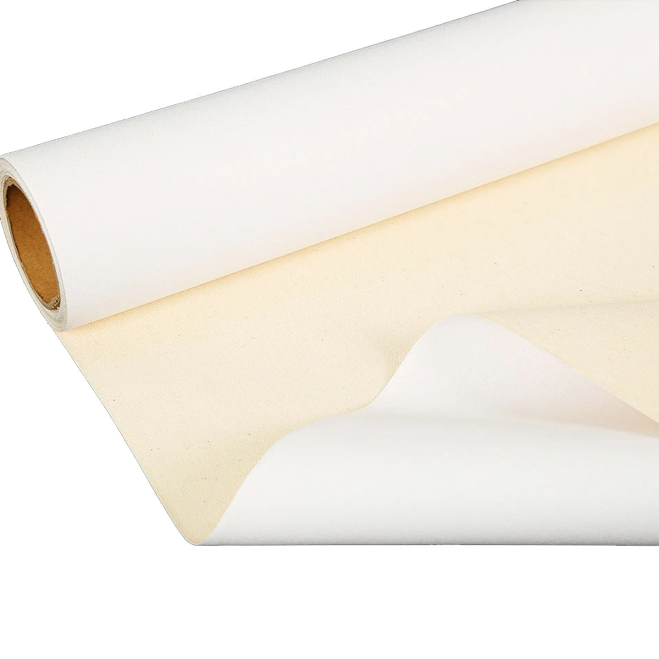 Factory Wholesale Anti-dirty Wrinkle Resistant Inkjet Print Canvas Roll
