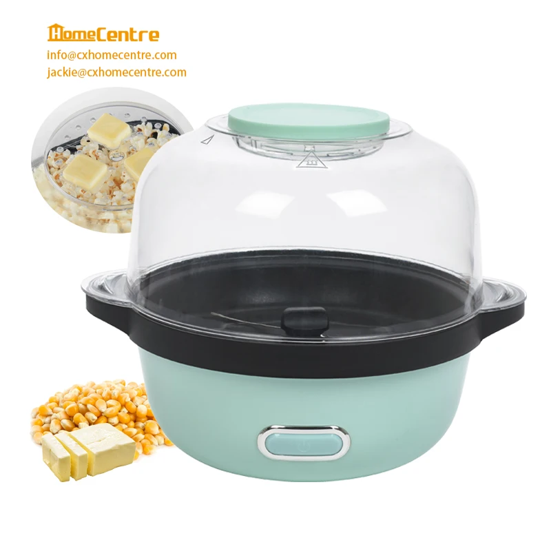 Electric 450W 4.5L nonstick coating Automatic Oil popped Stirring Popcorn Maker