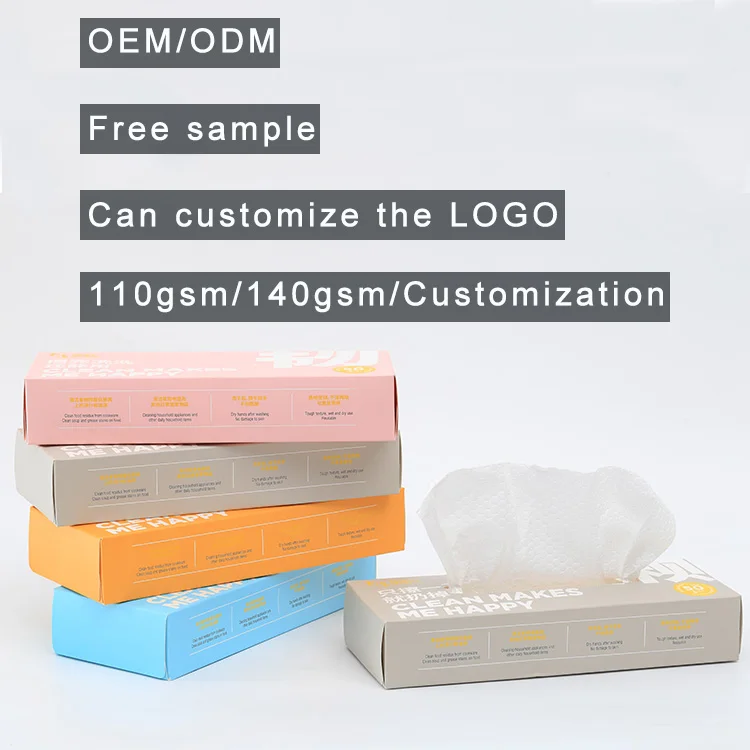 Manufacturer Wholesale Staggered Fold Paper Wipes Customized Kitchen paper wipes