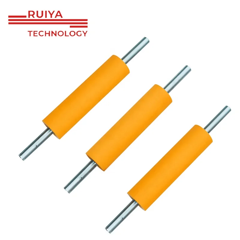 heat transferFactory  guaranteed high quality Customized rubber rollers stainless steel rollers iron