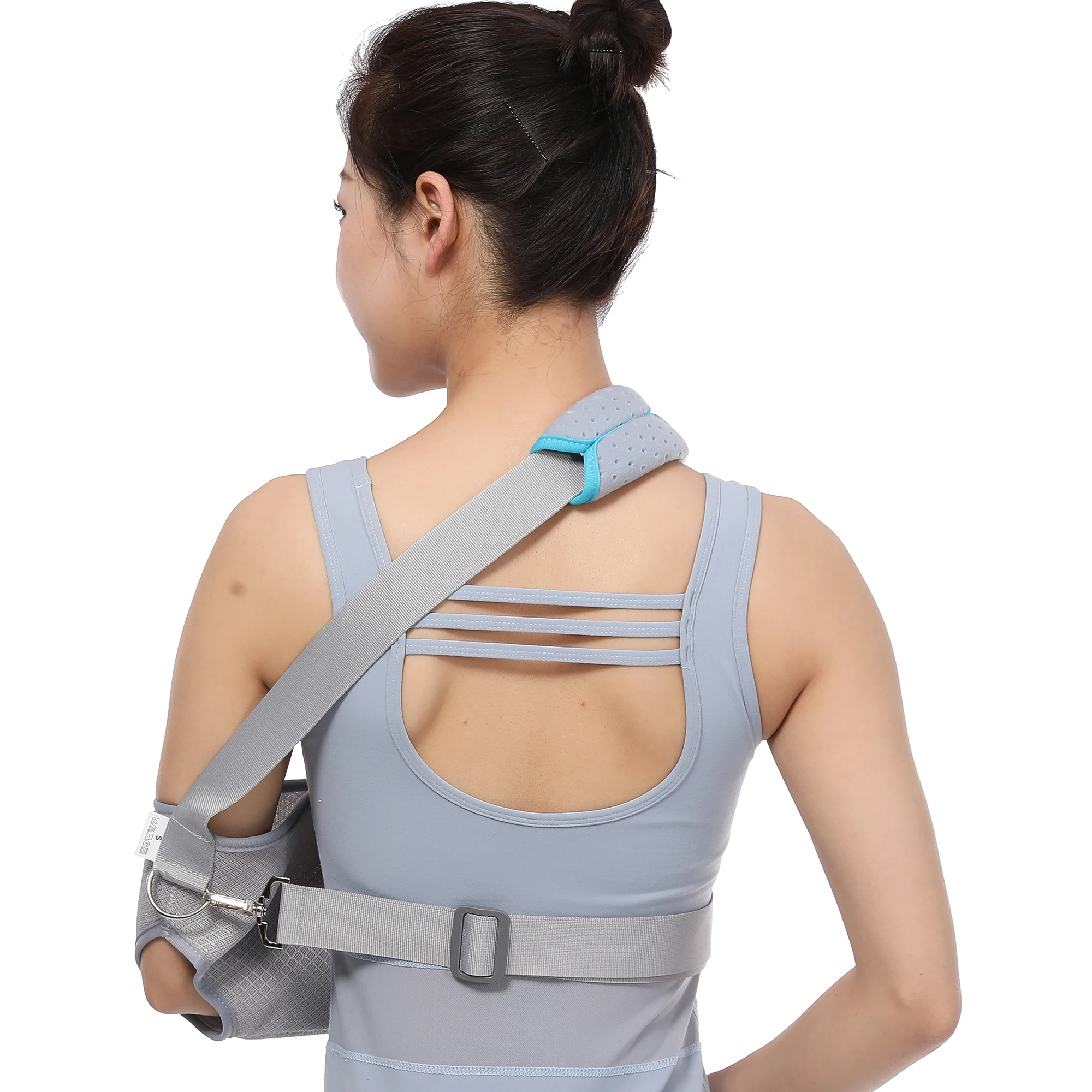 Medical Support Strap for Collar Bone Rotator Cuff Shoulder Injury Adjustable Breathable and Lightweight Immobilizer Arm Sling