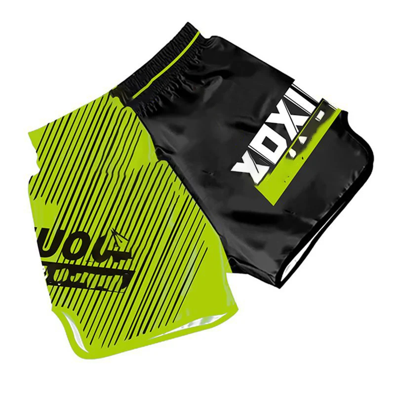 Customized Martial Arts Wear MMA BJJ Fight Club FTG Quick Dry Plus Size Outdoor Sports Jogging Run Gym Boxing Pants Boxer Shorts