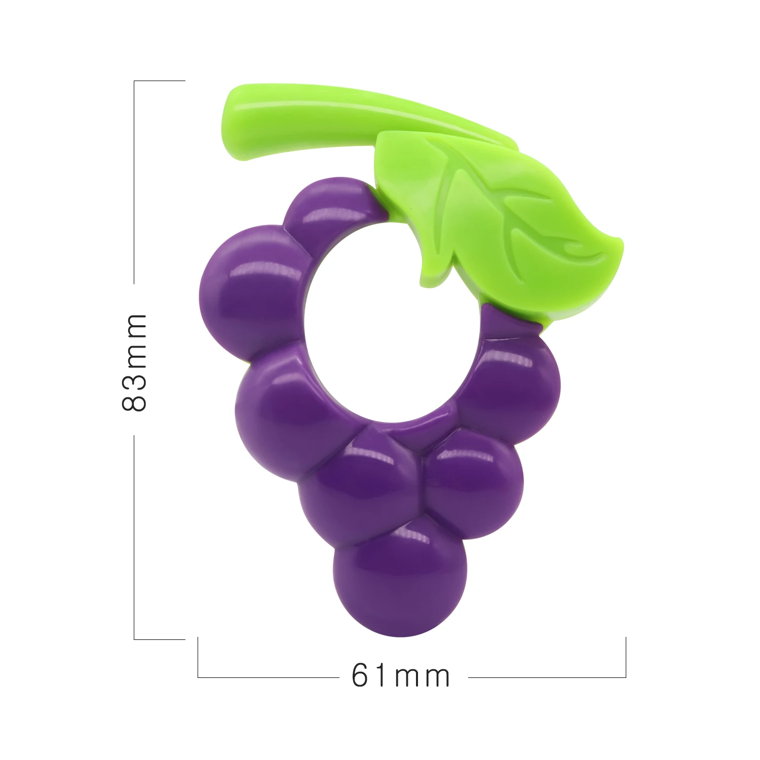 Animal model silicone baby teether soft silicone chewing gum baby teether toy tender silicone fruit teether for baby infant