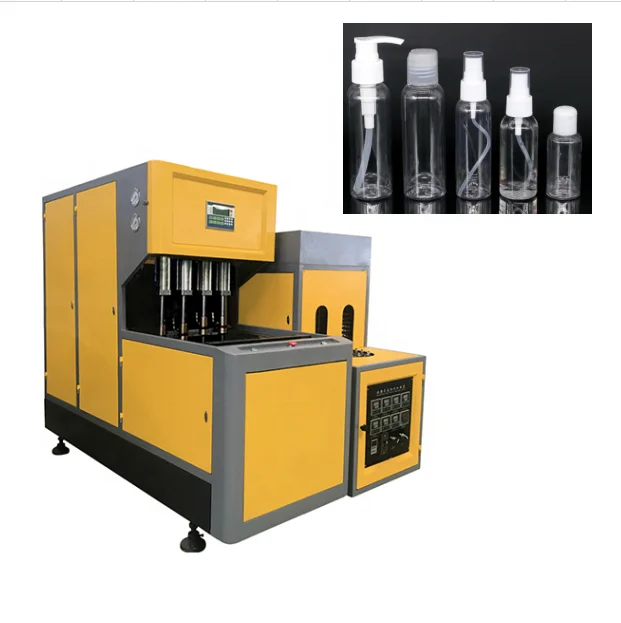Factory price 2cav 4 cavity plastic pet full fully automatic water bottle making stretch blow molding moulding machine for pet