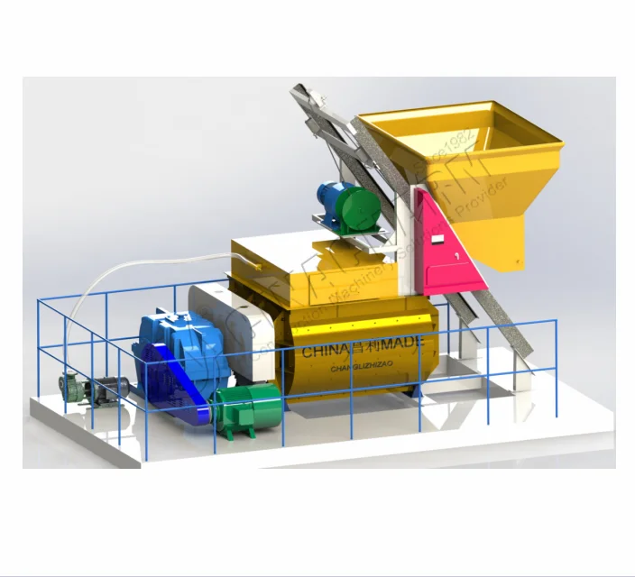 New Arrival high performance cost ratio Horizontal twin shafr Concrete Mixer Js750 use Construction works