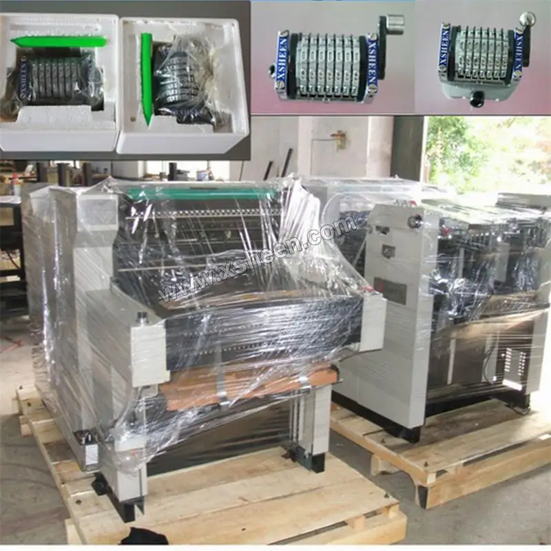 Multi-function Food & Beverage Factory Alibaba Oman Auto Papervcreasing Morgana Fsn Numbering Machine for Sale