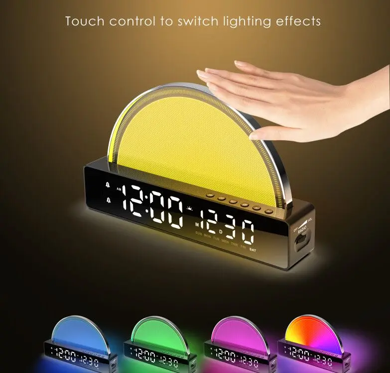 Wake Up Light with Gentle Sunlight for Get Up Comfortably Without Fright