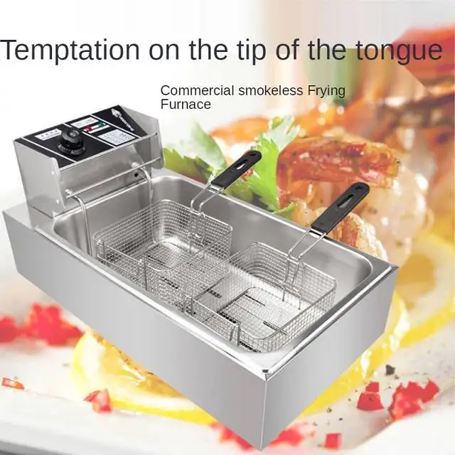 Factory Price Lpg Fryer Machine,Stainless Steel Tempura Table Top Gas Deep Fryer